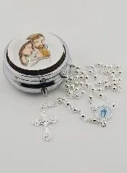 Rozenkrans Doosje Heilige Familie met Rozenkrans