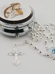 Rozenkrans Doosje Heilige Familie met Rozenkrans