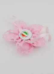 Doopcadeau - Medaillon voor Babywieg Bloem - Beschermengel