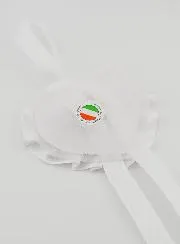 Doopcadeau - Medaillon voor Babywieg Hart en Bescherm Engel