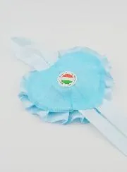 Doop Geschenk - Medaillon voor Babywieg Hart Heilige Familie