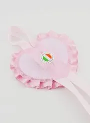 Doopcadeau - Medaillon voor Babywieg met Hart Engel Lantaarn