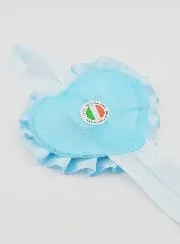 Doopcadeau - Medaillon voor Babywieg met Hart Engel Lantaarn