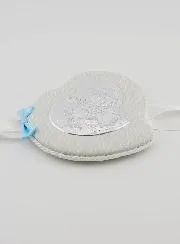 Doopcadeau Jongen - Lederen Wieg-Medaillon - Engel met Lantaarn