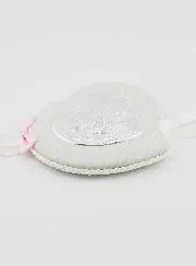 Doopcadeau Meisje - Lederen Wieg-Medaillon -  Engel met Lantaarn