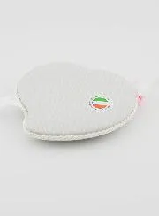 Doopcadeau Meisje - Lederen Wieg-Medaillon -  Engel met Lantaarn