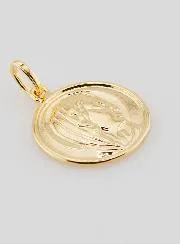 Vergulde Hanger Maagd Maria - 17mm