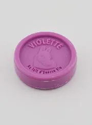 Zeep met Biologische Ezelinnenmelk en Viooltjes - 25g