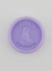 Zeep met Biologische Ezelinnenmelk en Lavendel - 25g