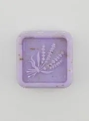 Zeep met Olijfolie en Exfoliërende Lavendel - 25g