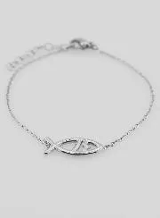 Religieuze Armband Ichthus - 925 Zilver