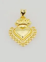 Ex-Voto Hanger van Goudkleurig Messing - 25mm