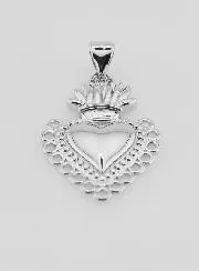 Ex-Voto Hanger van Zilverkleurig Messing - 25mm