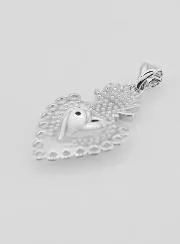 Ex-Voto Hanger van Zilverkleurig Messing - 25mm