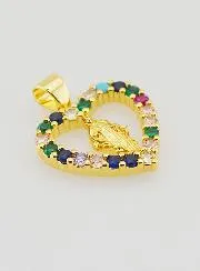 Hanger Gekleurd Hart - Maria Wonderdadige