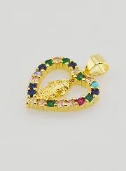 Hanger Gekleurd Hart - Maria Wonderdadige