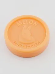 Zeep met Biologische Ezelinnenmelk en Meloen - 100g