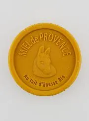 Zeep met Biologische Ezelinnenmelk en Honing uit de Provence - 100g