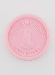 Zeep met Biologische Ezelinnenmelk en Kersenbloesem - 100g