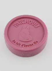 Zeep met Biologische Ezelinnenmelk en Patchoeli - 100g