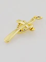 Hanger Kruis Hart Verstrengeld - 25mm