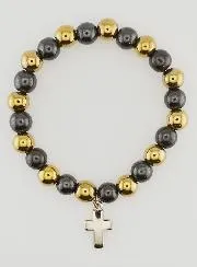 Edelsteen Armband Hematiet en Pyriet