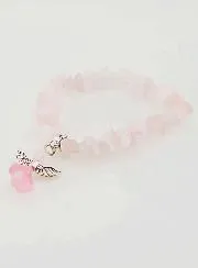 Armband Kind Beschermengel - Roze