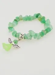 Armband Kind Beschermengel - Groen