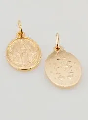 Wonderdadige Medaille van 925 Sterling Zilver - 18mm