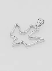 Zilveren Hanger Duif van de Heilige Geest - 18mm