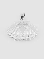 Hanger met Schelp en Kruis van Sint Jacob - 18mm