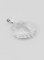 Hanger met Schelp en Kruis van Sint Jacob - 18mm