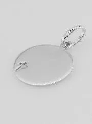 Zilveren Hanger Kruis en Heilige Geest - 15mm