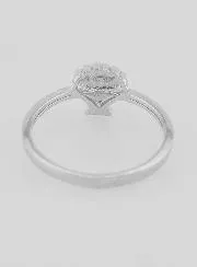 Zilveren Ring Sint Jakobs Schelp - Maat 58