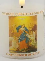 LED Votiefkaars - Gebed tot Maria die de Knopen Ontwart