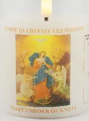 Kerkkaars op Batterijen - Maria die de Knopen Ontwart