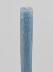 Doorgekleurde Kaars 27cm - Blauw