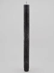 Doorgekleurde Kaars 27cm - Grijs