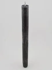 Doorgekleurde Kaars 27cm - Grijs