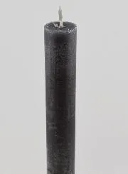 Doorgekleurde Kaars 27cm - Grijs