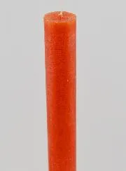 Doorgekleurde Kaars 27cm - Oranje