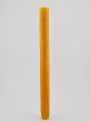Doorgekleurde Kaars 27cm - Honing Geel