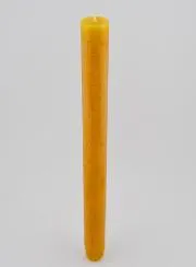 Doorgekleurde Kaars 27cm - Honing Geel