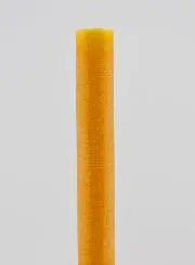 Doorgekleurde Kaars 27cm - Honing Geel