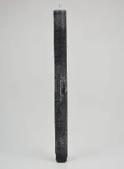 Doorgekleurde Gebedskaars - Grijs