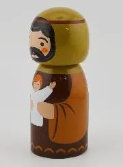 Beeld van Sint Jozef - 10cm