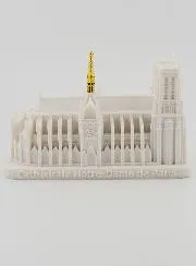 Beeld Kathedraal Notre Dame van Parijs