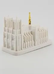 Beeld Kathedraal Notre Dame van Parijs