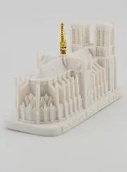Beeld Kathedraal Notre Dame van Parijs