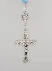 Rozenkrans Wonderdadige Medaille - Licht Blauw